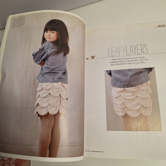 Mollie Makes Issue 14 2012 Magazine Felted Macrons Handmade Fun DIY Projects - Picture 10 of 12